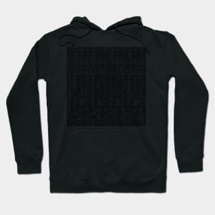 The Arecibo Message 0001 Hoodie